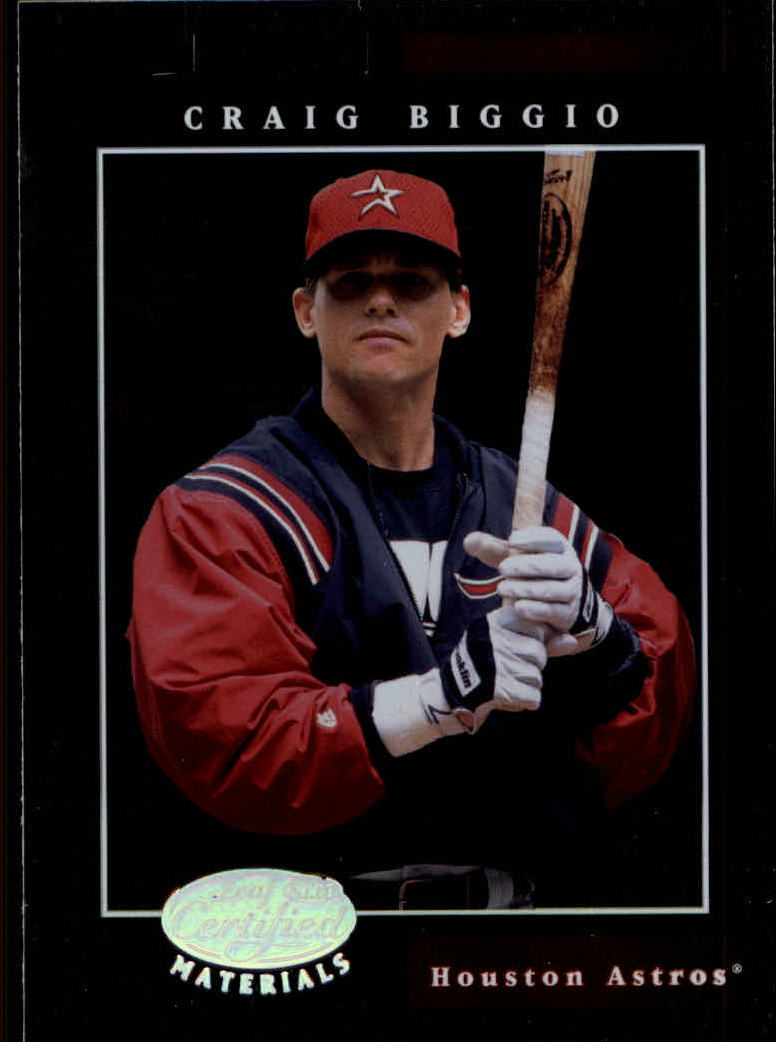 2001 Leaf Certified Materials #81 Craig Biggio
