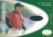 2001 Leaf Certified Materials #116 Brandon Larson FF Fld Glv RC