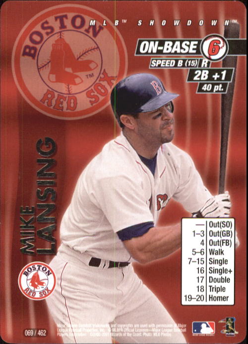 2001 MLB Showdown Unlimited #69 Mike Lansing