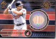 2001 Private Stock Game Gear #53 Einar Diaz Bat