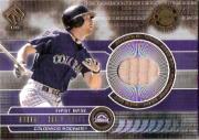 2001 Private Stock Game Gear #61 Todd Helton Bat