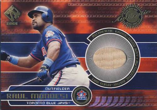 2001 Private Stock Game Gear #182 Raul Mondesi Bat
