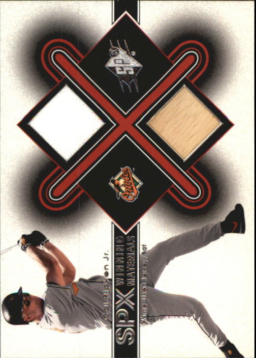 2001 SPx Winning Materials Bat-Jersey #CR Cal Ripken