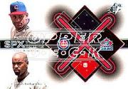 2001 SPx Winning Materials Jersey Duos #SSCD Sammy Sosa/Carlos Delgado