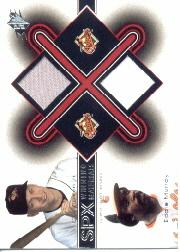 2001 SPx Winning Materials Update Duos #CREM Cal Ripken/Eddie Murray