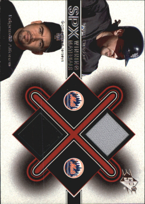 2001 SPx Winning Materials Update Duos #MPEA Mike Piazza/Edgardo Alfonzo