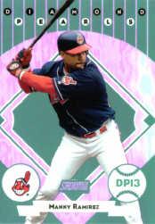 2001 Stadium Club Diamond Pearls #DP13 Manny Ramirez
