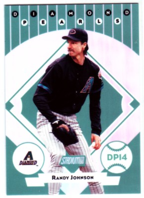 2001 Stadium Club Diamond Pearls #DP14 Randy Johnson