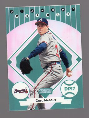 2001 Stadium Club Diamond Pearls #DP17 Greg Maddux
