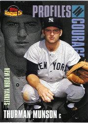 2001 Topps American Pie Profiles in Courage #PIC20 Thurman Munson