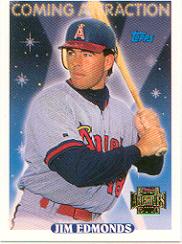 2001 Topps Archives Future Rookie Reprints #8 Jim Edmonds 93