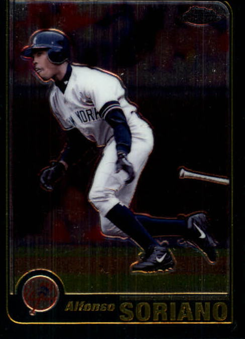 2001 Topps Chrome #553 Alfonso Soriano