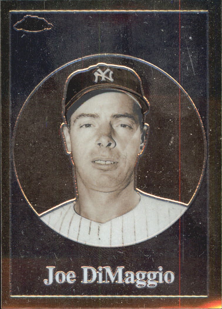 2001 Topps Chrome Before There Was Topps #BT10 Joe DiMaggio