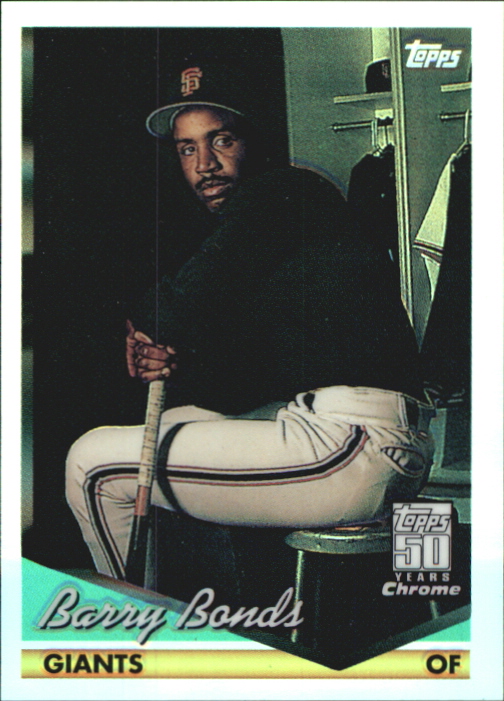 2001 Topps Chrome Through the Years Reprints #45 Barry Bonds 94