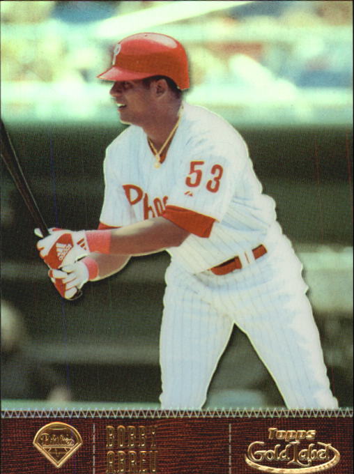 2001 Topps Gold Label Class 1 #13 Bobby Abreu