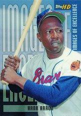 2001 Topps HD Images of Excellence #IE4 Hank Aaron