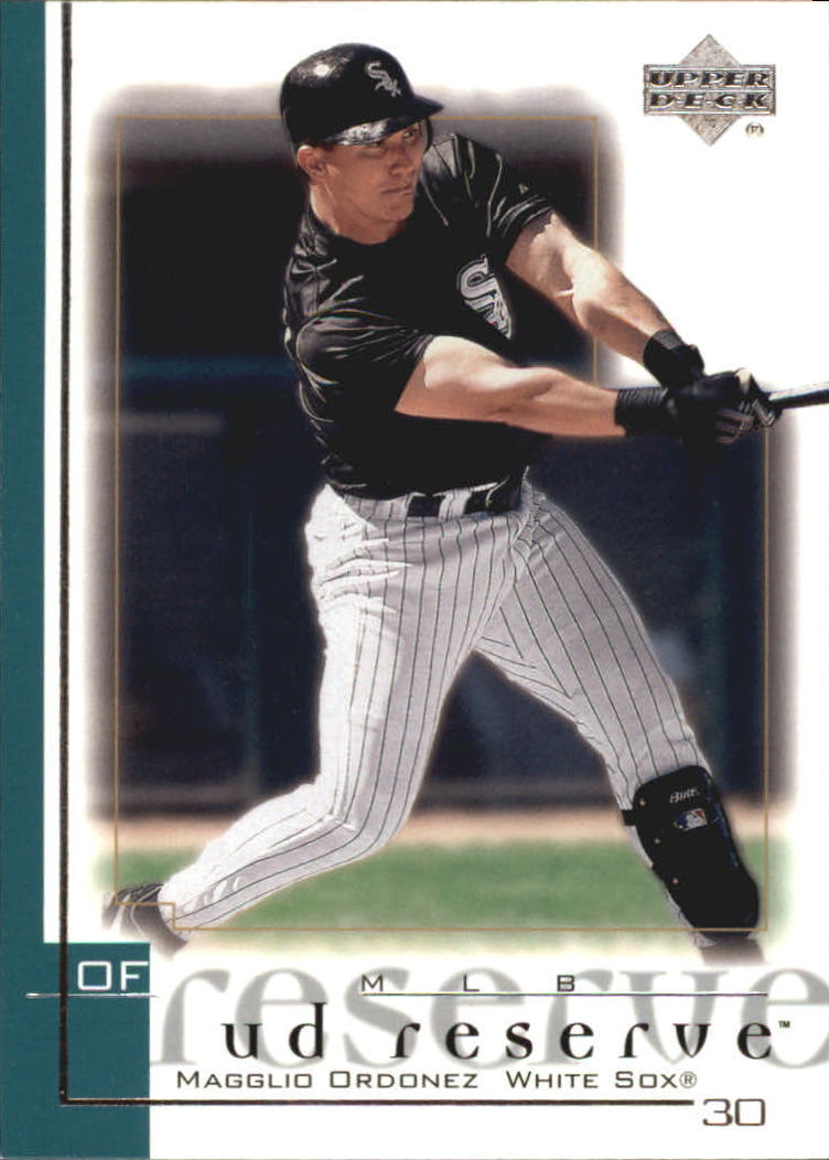 2001 UD Reserve #75 Magglio Ordonez