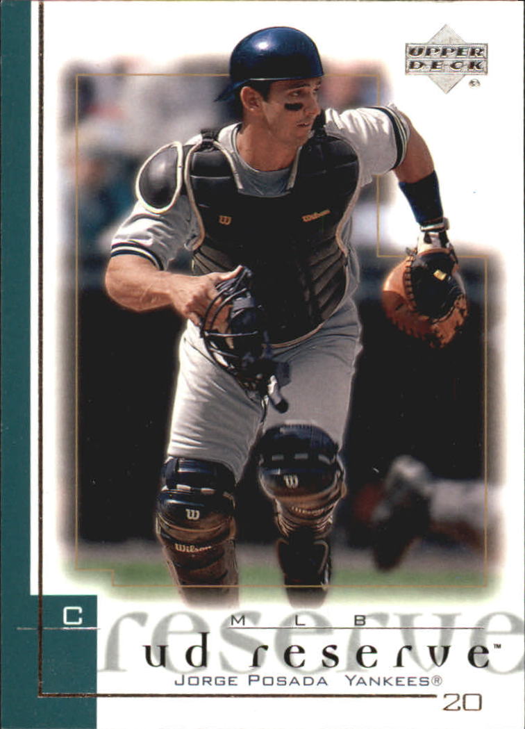 2001 UD Reserve #85 Jorge Posada