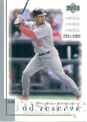 2001 UD Reserve #204 Albert Pujols SP RC
