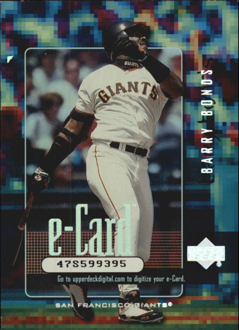 2001 Upper Deck e-Card #E6 Barry Bonds