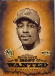 2001 Upper Deck UD's Most Wanted #MW7 Vladimir Guerrero