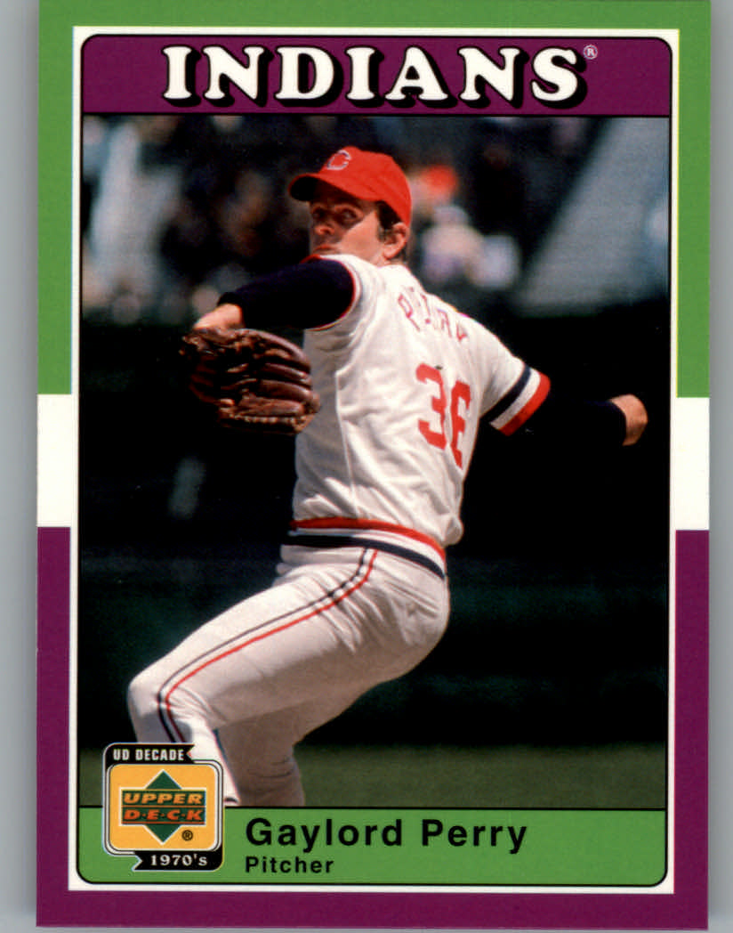 2001 Upper Deck Decade 1970's #12 Gaylord Perry
