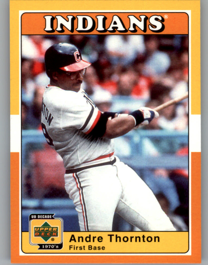 2001 Upper Deck Decade 1970's #13 Andre Thornton