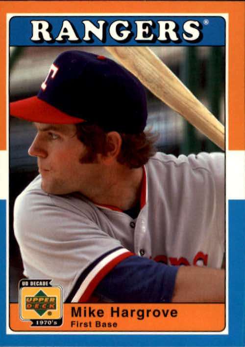 2001 Upper Deck Decade 1970's #23 Mike Hargrove