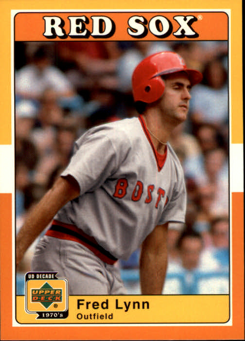 2001 Upper Deck Decade 1970's #25 Fred Lynn
