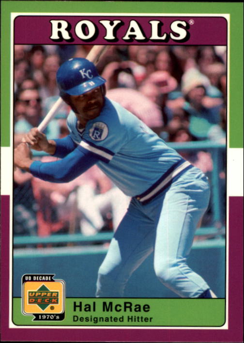 2001 Upper Deck Decade 1970's #30 Hal McRae