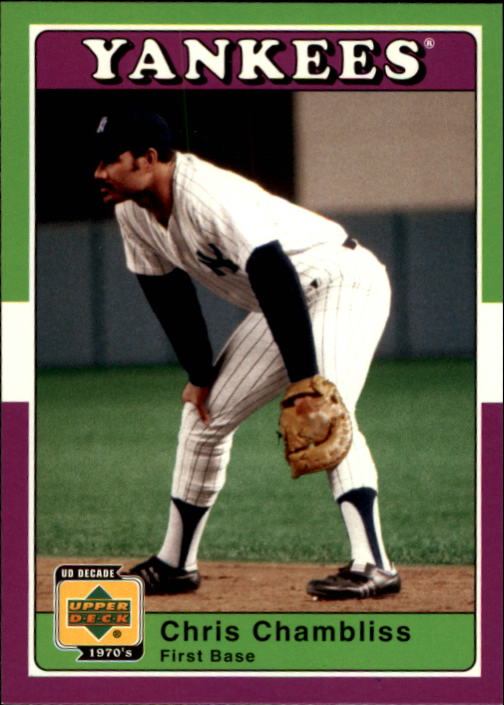 2001 Upper Deck Decade 1970's #42 Chris Chambliss