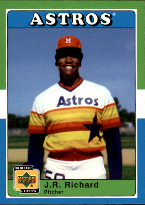 2001 Upper Deck Decade 1970's #44 J.R. Richard