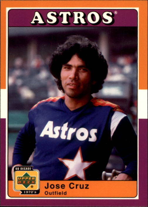 2001 Upper Deck Decade 1970's #45 Jose Cruz