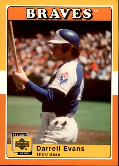 2001 Upper Deck Decade 1970's #49 Darrell Evans
