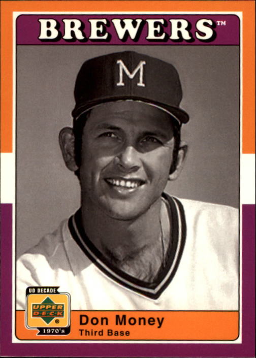 2001 Upper Deck Decade 1970's #51 Don Money