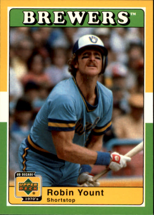 2001 Upper Deck Decade 1970's #52 Robin Yount
