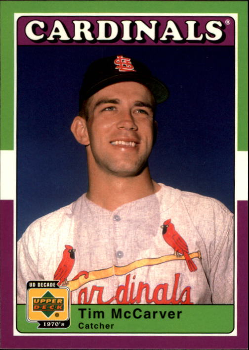 2001 Upper Deck Decade 1970's #54 Tim McCarver