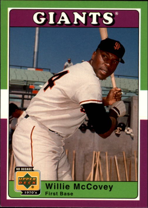 2001 Upper Deck Decade 1970's #72 Willie McCovey