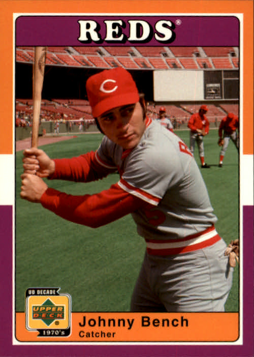 2001 Upper Deck Decade 1970's #87 Johnny Bench