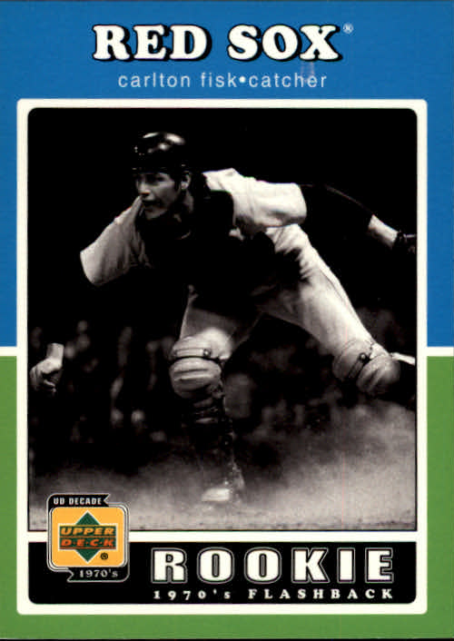 2001 Upper Deck Decade 1970's #91 Carlton Fisk RF