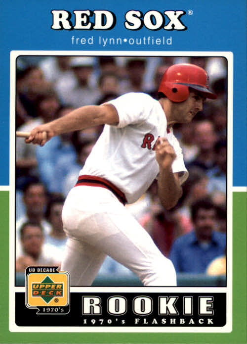2001 Upper Deck Decade 1970's #93 Fred Lynn RF