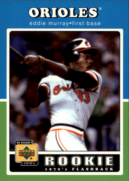 2001 Upper Deck Decade 1970's #94 Eddie Murray RF