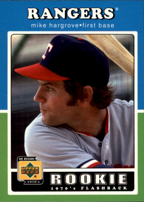2001 Upper Deck Decade 1970's #97 Mike Hargrove RF