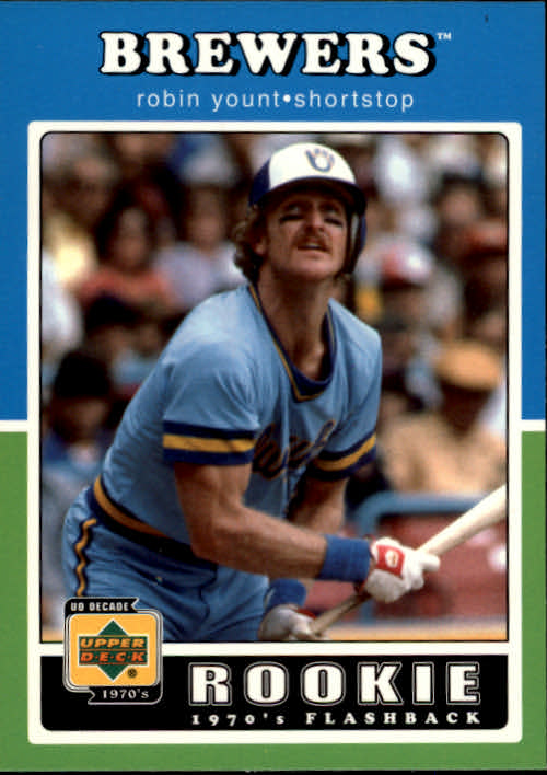 2001 Upper Deck Decade 1970's #98 Robin Yount RF