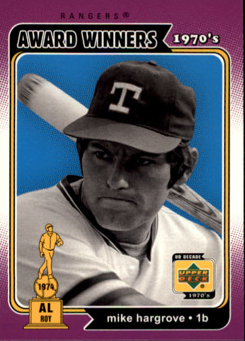 2001 Upper Deck Decade 1970's #155 Mike Hargrove AW