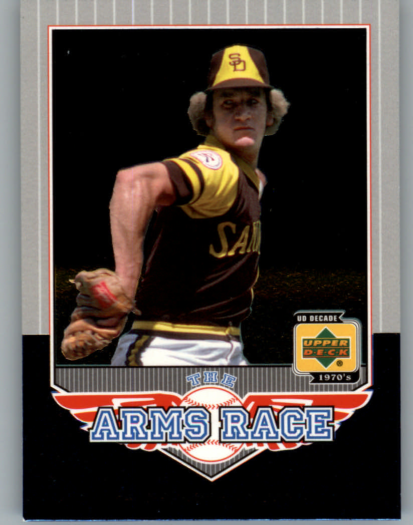 2001 Upper Deck Decade 1970's Arms Race #AR5 Randy Jones