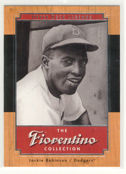2001 Upper Deck Legends Fiorentino Collection #F8 Jackie Robinson