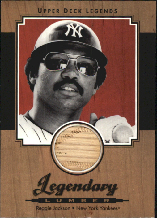 2001 Upper Deck Legends Legendary Lumber #LRJ Reggie Jackson