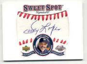 2001 Sweet Spot Signatures #SDL Davey Lopes