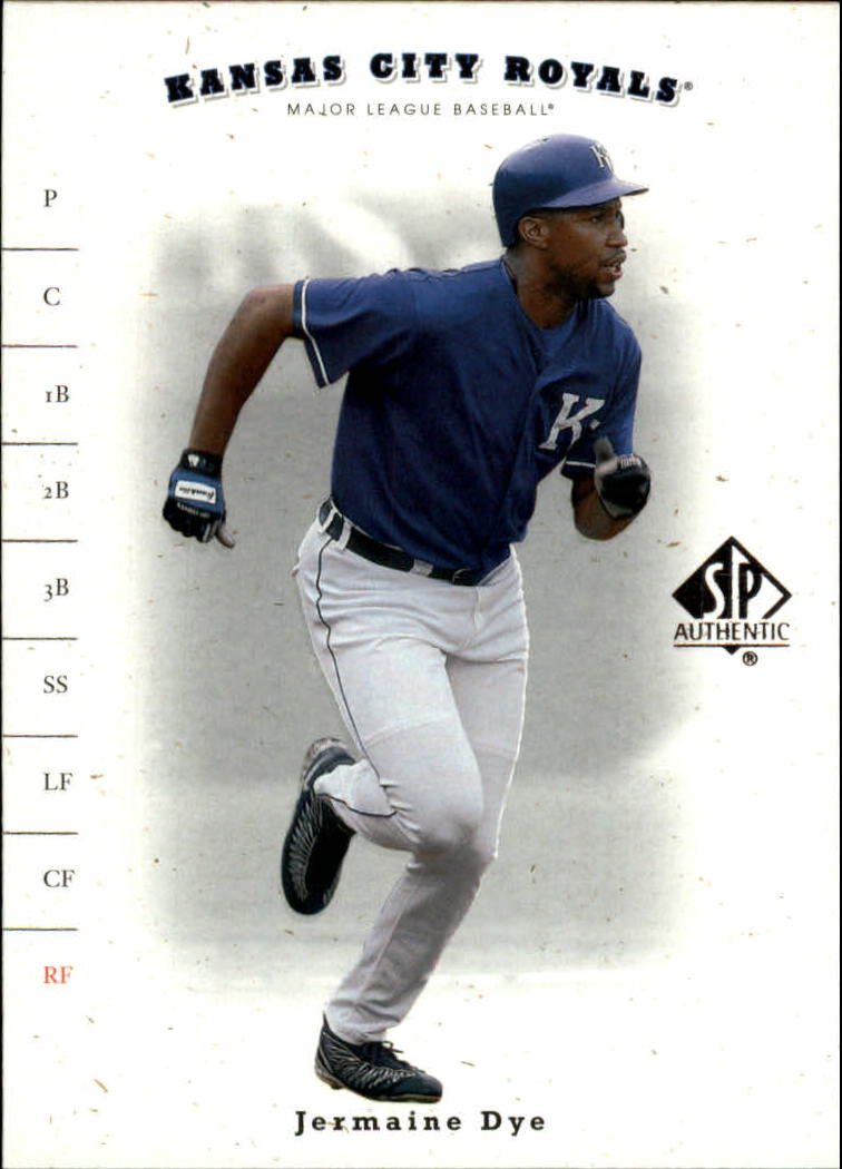 2001 SP Authentic #27 Jermaine Dye